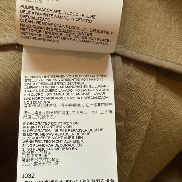 Maison Margiela Two-toned Pelle Leather High waist Shorts Worn on TV Friends 40 - Picture 9 of 12